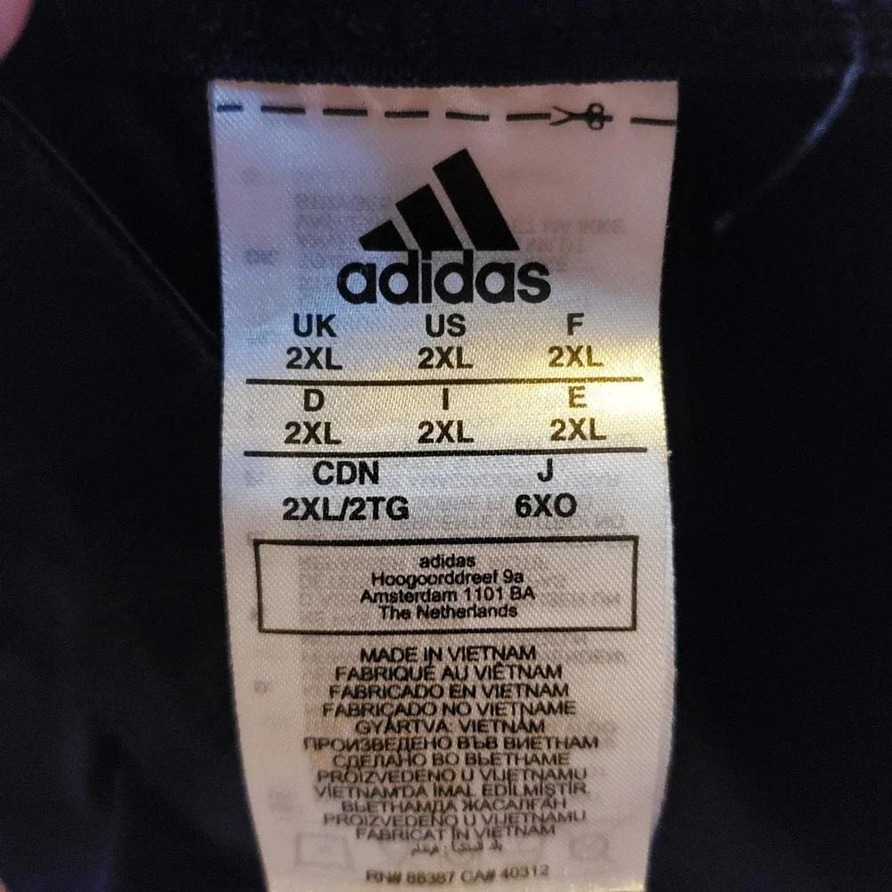 Adidas Chattanooga‎ Mocs Shorts Men 2XL Blue Player Issue Aeroready
